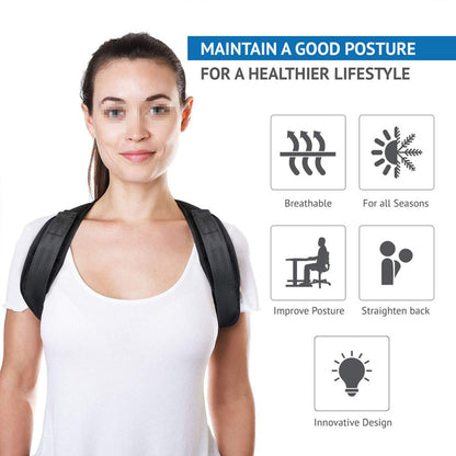 Adjustable Back Posture Correction Belt by HitMyNeed