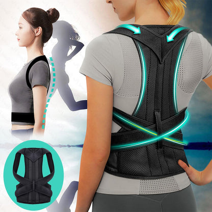 Adjustable Back Posture Corrector Brace for Adults s by HitMyNeed