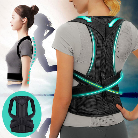 Adjustable Back Posture Corrector Brace for Adults s by HitMyNeed