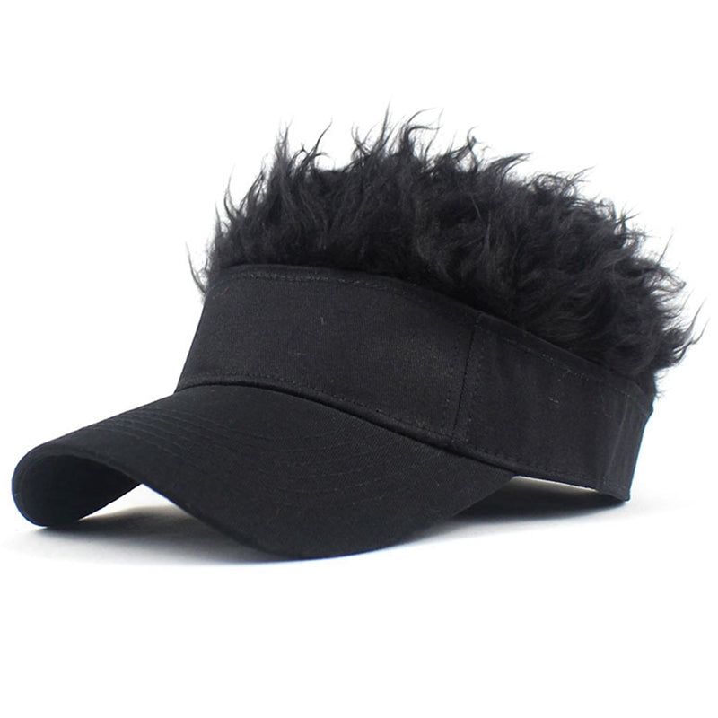 Adjustable Baseball Cap with Spiked Hair Wig 1 by HitMyNeed