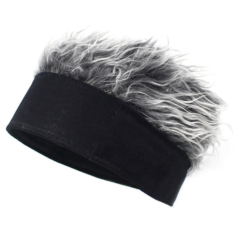 Adjustable Baseball Cap with Spiked Hair Wig 20 by HitMyNeed