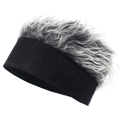 Adjustable Baseball Cap with Spiked Hair Wig 20 by HitMyNeed