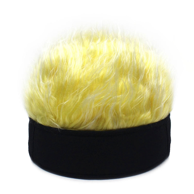 Adjustable Baseball Cap with Spiked Hair Wig 28 by HitMyNeed