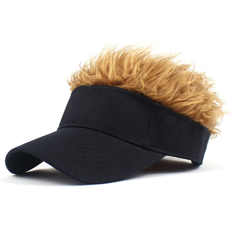 Adjustable Baseball Cap with Spiked Hair Wig 4 by HitMyNeed