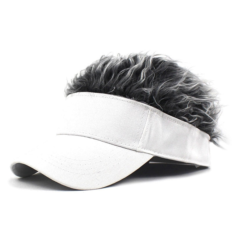 Adjustable Baseball Cap with Spiked Hair Wig 8 by HitMyNeed