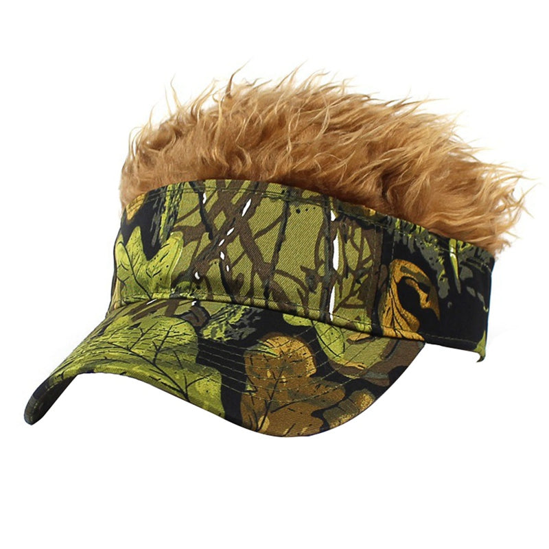 Adjustable Baseball Cap with Spiked Hair Wig 9 by HitMyNeed
