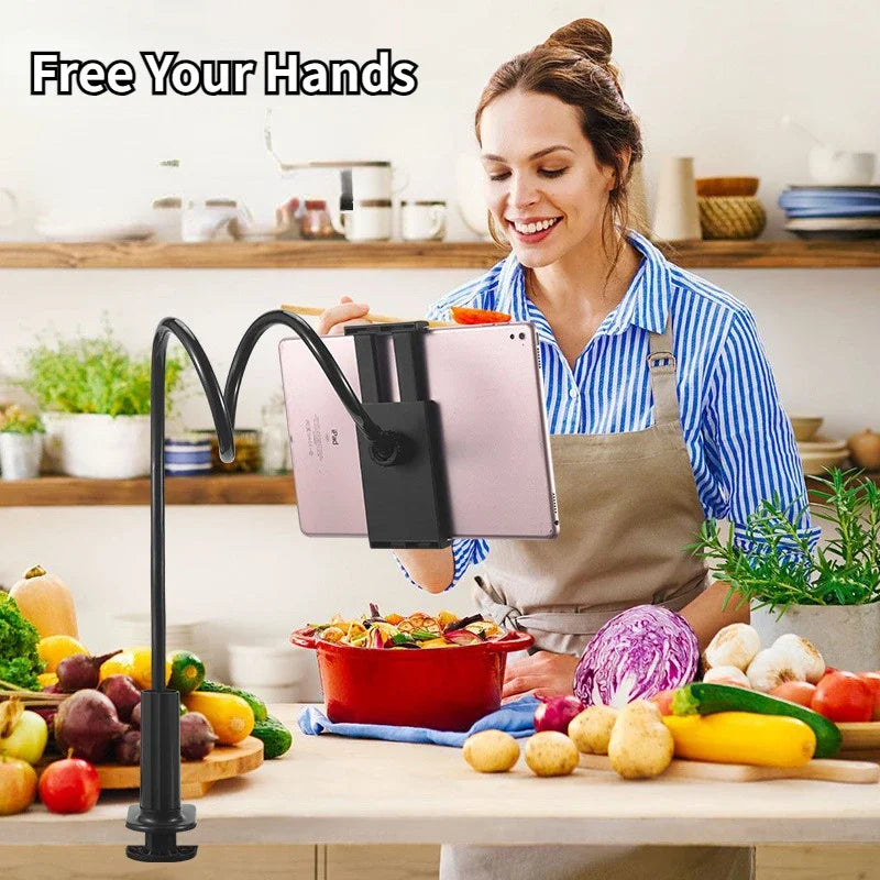 Adjustable Bedside Phone & Tablet Holder Stand by HitMyNeed