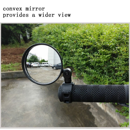 Adjustable Bike Handlebar Rearview Mirror 8cm by HitMyNeed
