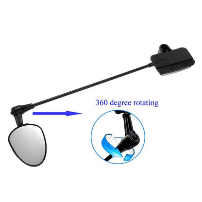 Adjustable Bike Helmet Rearview Mirror by HitMyNeed