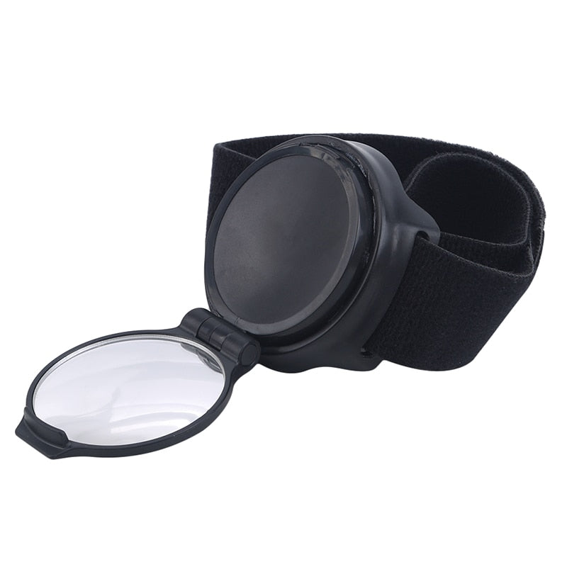Adjustable Bike Wrist Mirror with Velcro Strap by HitMyNeed