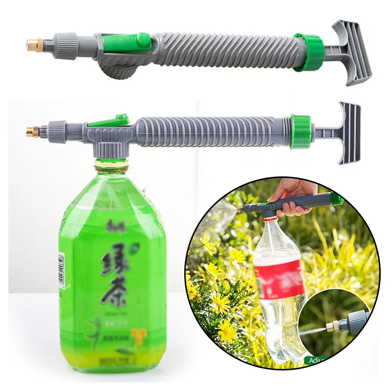 Adjustable Bottle Spray Nozzle High-Pressure Hand Pump by HitMyNeed