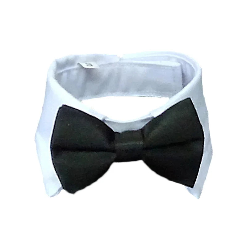 Adjustable Bow Tie Collar for Small Dogs & Cats cravat s by HitMyNeed
