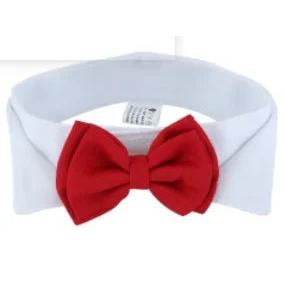 Adjustable Bow Tie Collar for Small Dogs & Cats double-bow-tie s by HitMyNeed