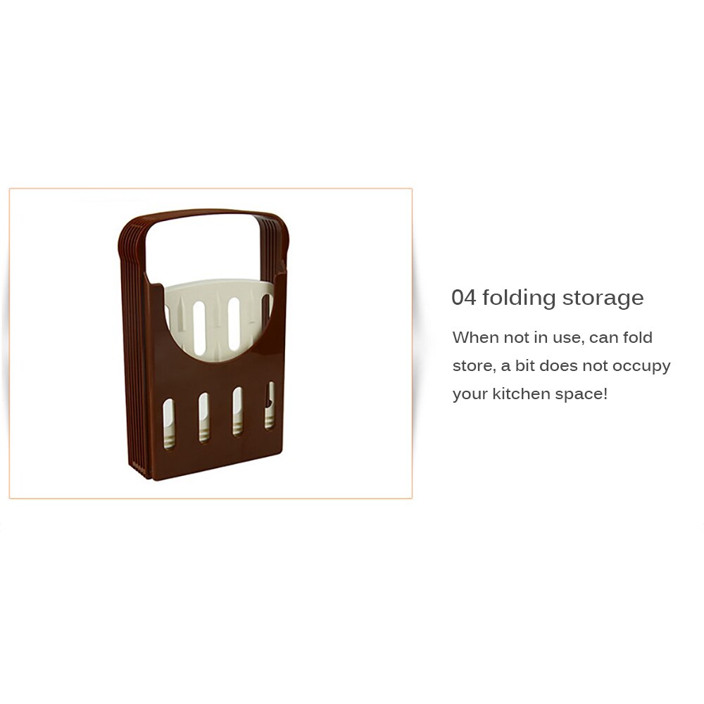 Adjustable Bread Slicing Guide with Crumb Tray by HitMyNeed