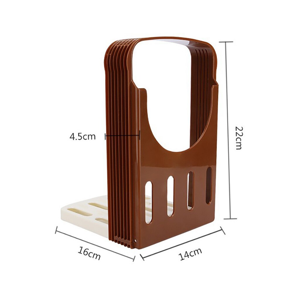 Adjustable Bread Slicing Guide with Crumb Tray by HitMyNeed