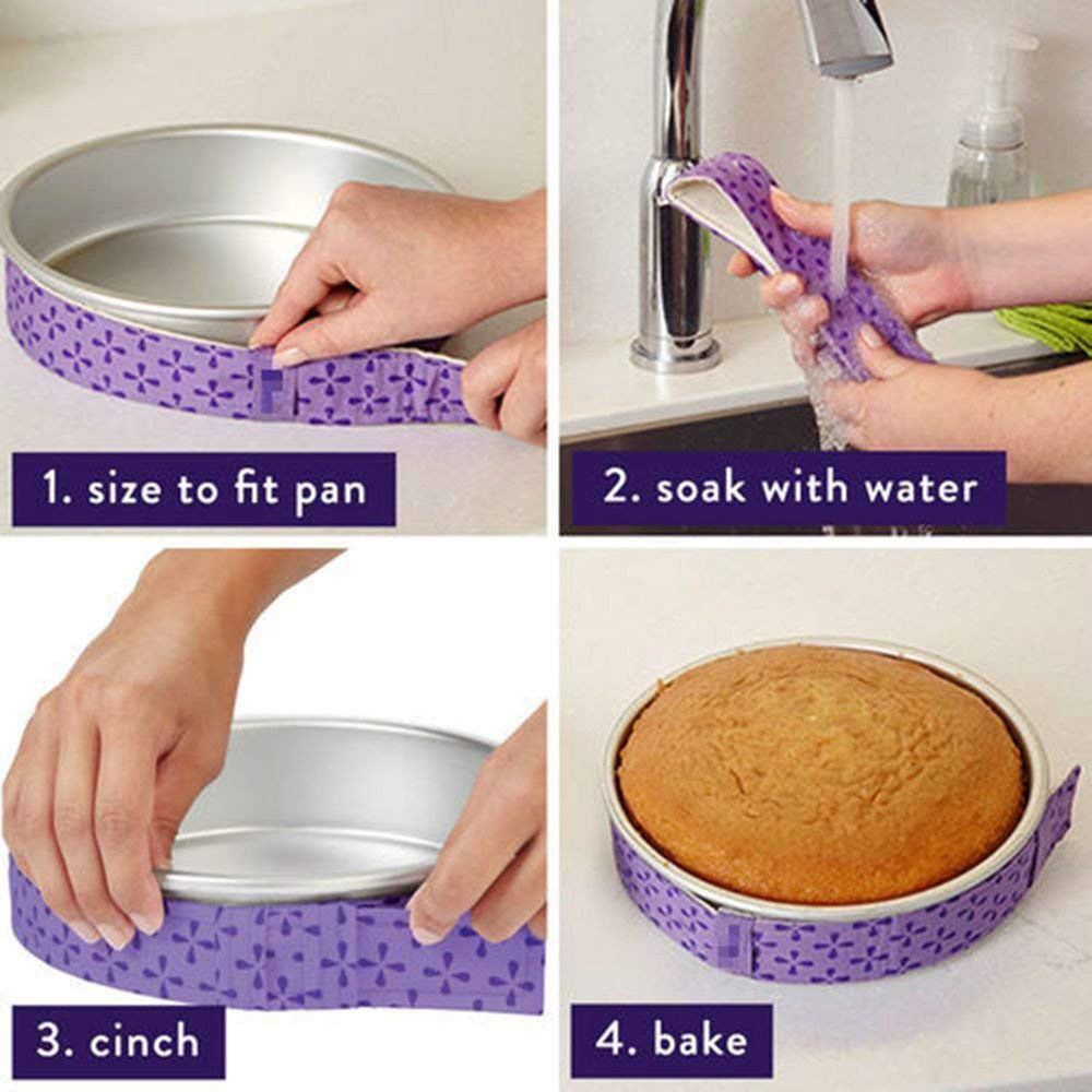 Adjustable Cake Strip Baking Band 88 x 4 cm by HitMyNeed