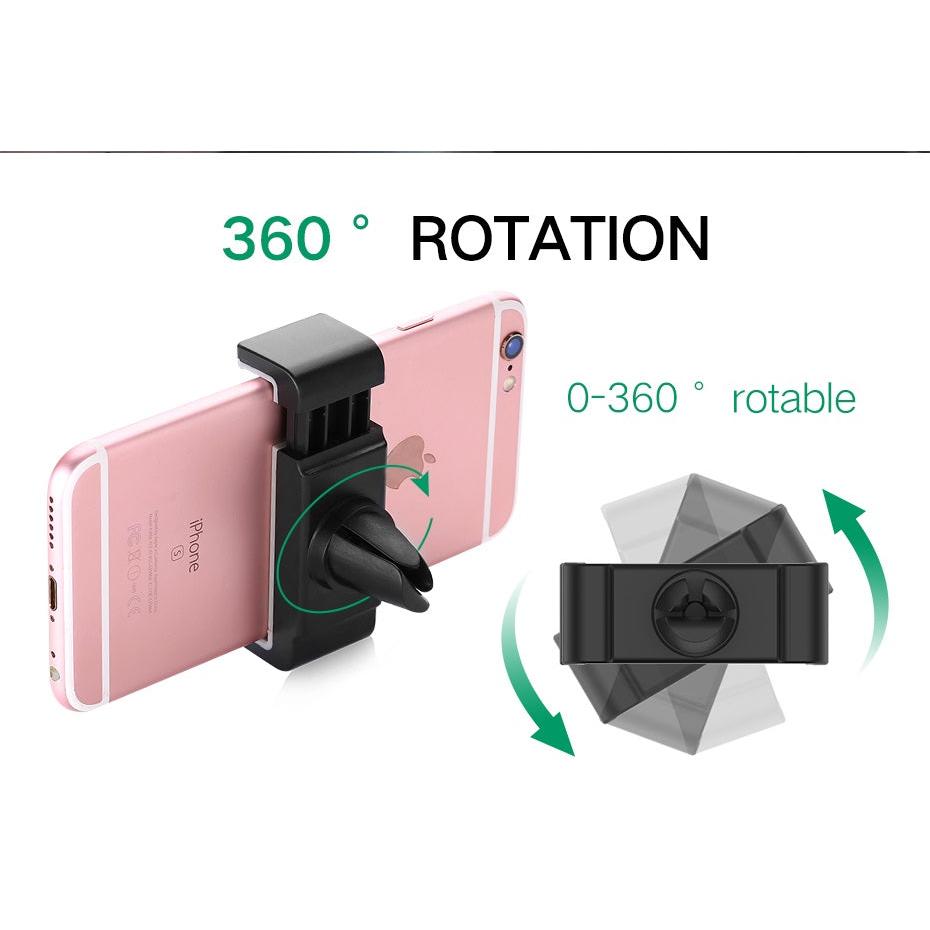 Adjustable Car Air Vent Mobile Phone Holder by HitMyNeed