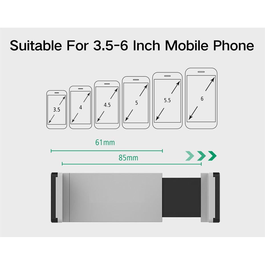 Adjustable Car Air Vent Mobile Phone Holder by HitMyNeed