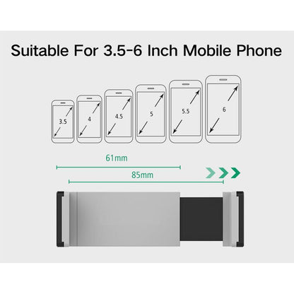 Adjustable Car Air Vent Mobile Phone Holder by HitMyNeed
