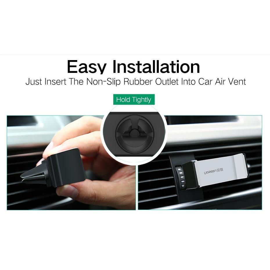 Adjustable Car Air Vent Mobile Phone Holder by HitMyNeed