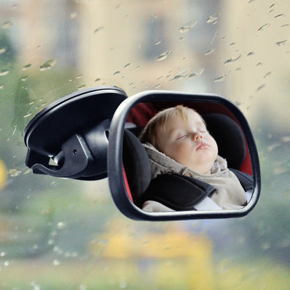 Adjustable Car Baby Mirror with Safety Glass by HitMyNeed