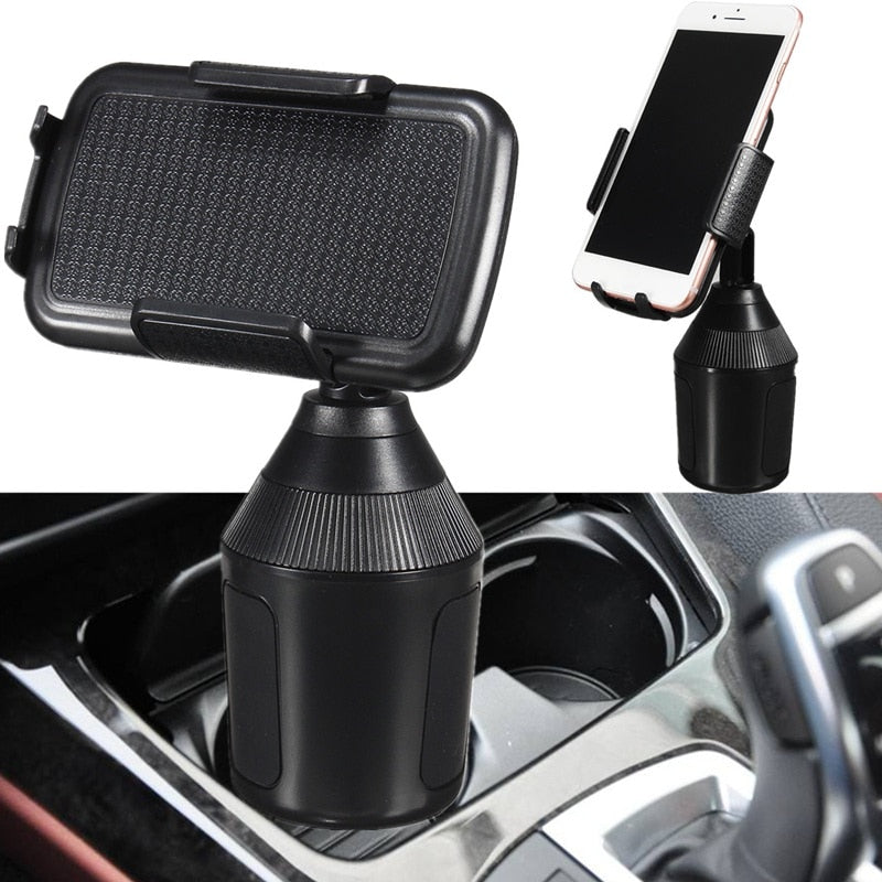 Adjustable Car Cup Holder Phone Mount Stand by HitMyNeed