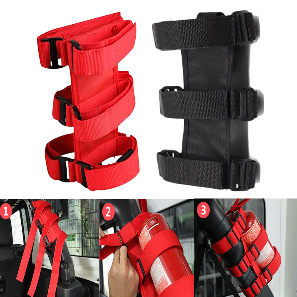 Adjustable Car Fire Extinguisher Mounting Strap by HitMyNeed