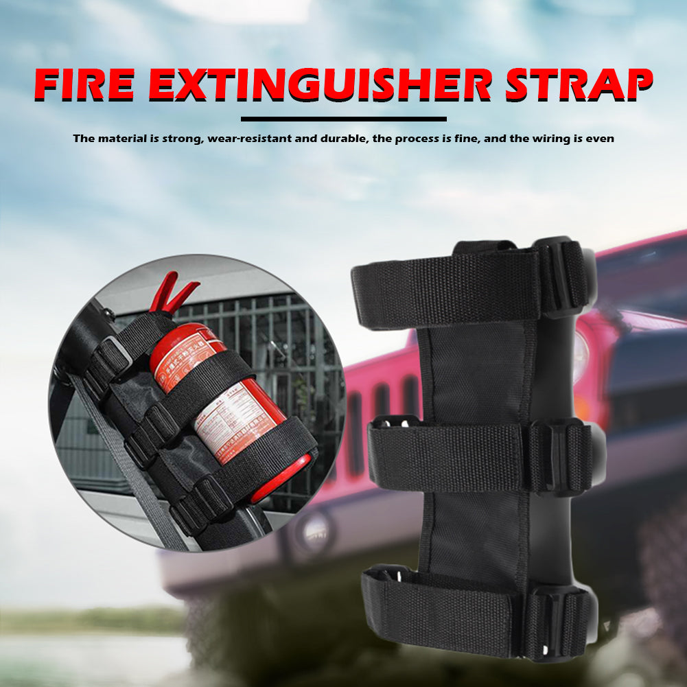 Adjustable Car Fire Extinguisher Mounting Strap by HitMyNeed