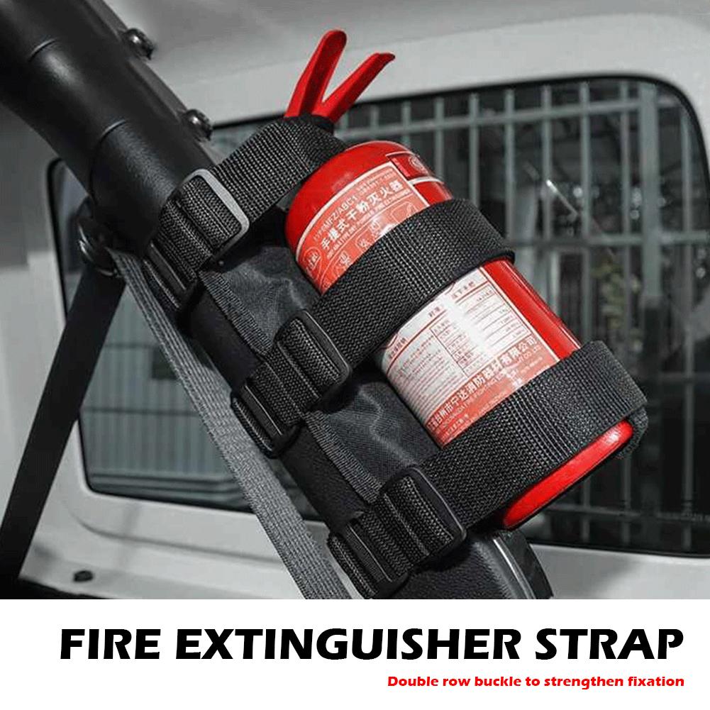 Adjustable Car Fire Extinguisher Mounting Strap by HitMyNeed