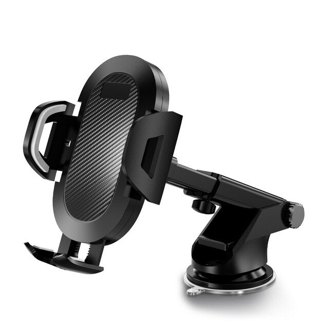 Adjustable Car Phone Cradle with Strong Suction Mount by HitMyNeed