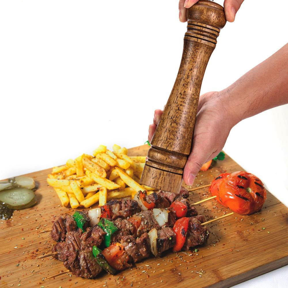 Adjustable Ceramic Core Salt & Pepper Grinder Set by HitMyNeed