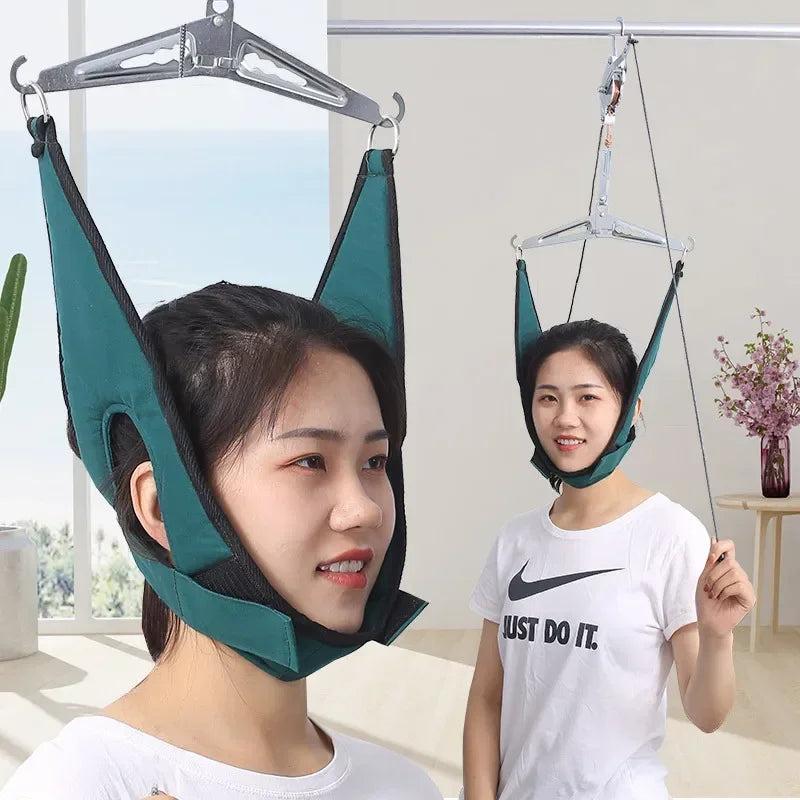 Adjustable Cervical Traction Neck Stretcher Belt by HitMyNeed