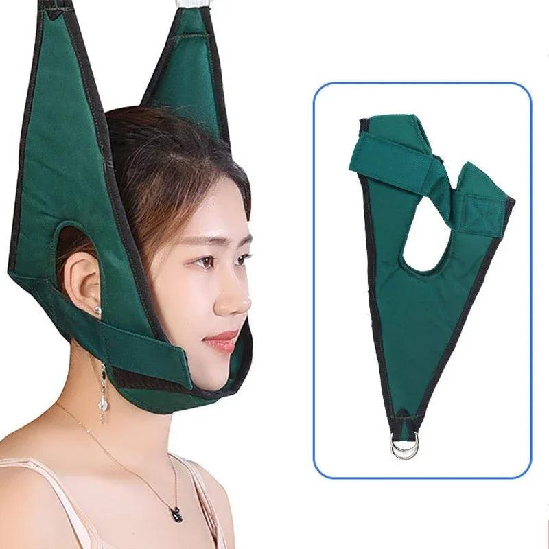 Adjustable Cervical Traction Neck Stretcher Belt by HitMyNeed