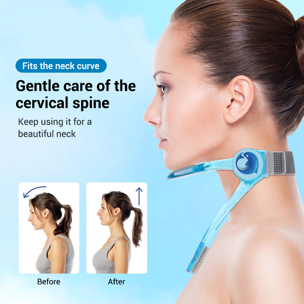 Adjustable Cervical Traction Neck Support Brace by HitMyNeed