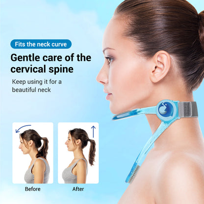 Adjustable Cervical Traction Neck Support Brace by HitMyNeed