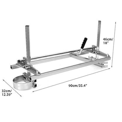 Adjustable Chainsaw Mill for 18-36" Guide Bars by HitMyNeed