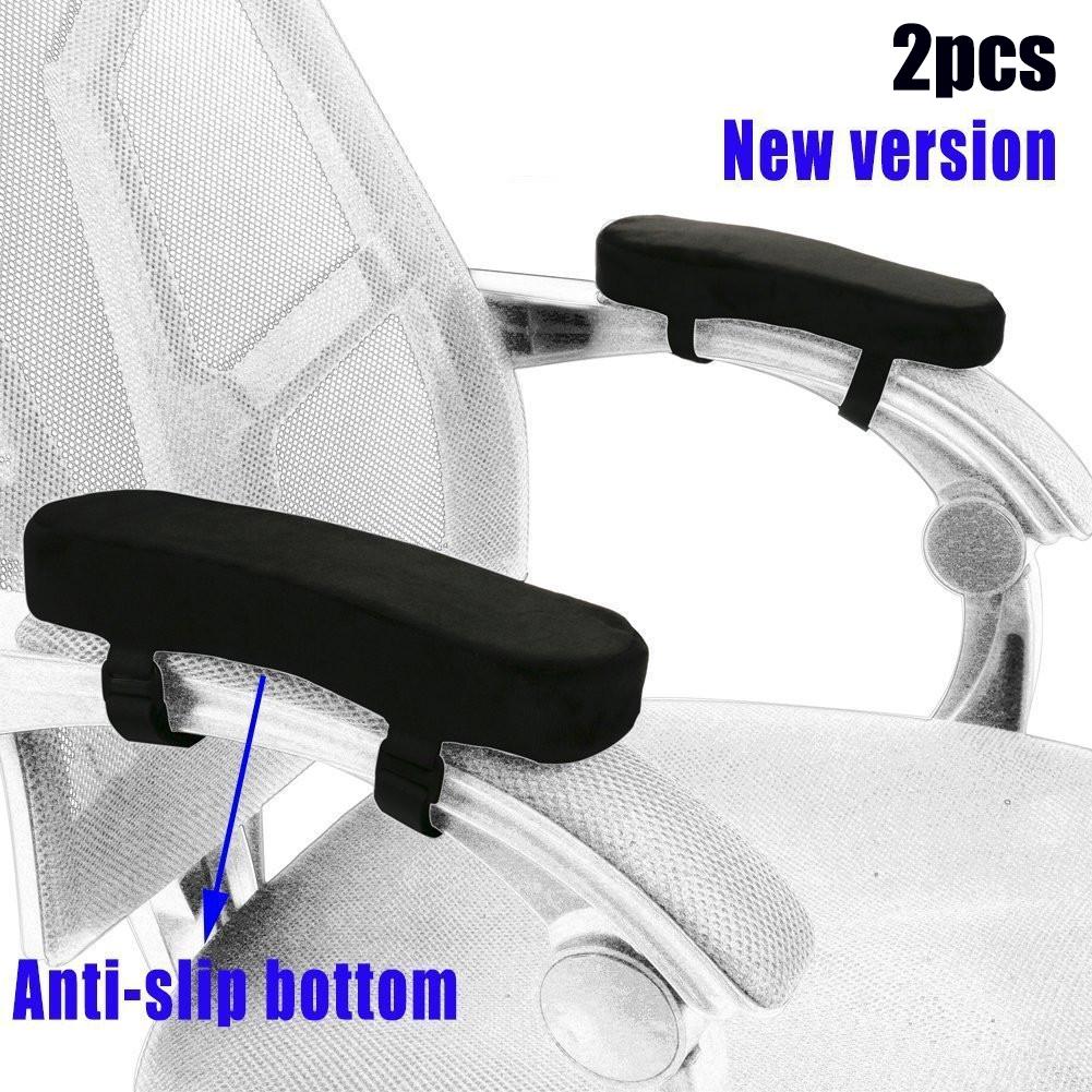 Adjustable Chair Armrest Pads with Straps (2-Pack) by HitMyNeed