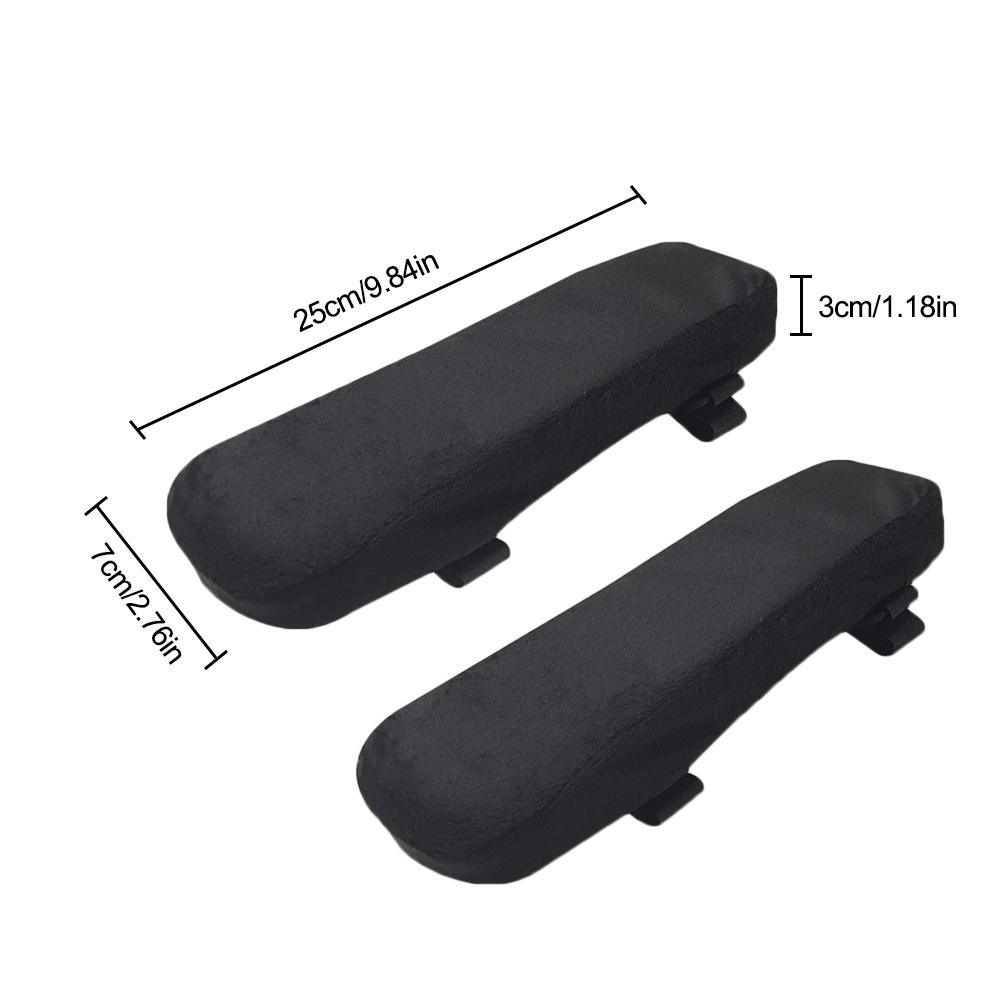 Adjustable Chair Armrest Pads with Straps (2-Pack) by HitMyNeed