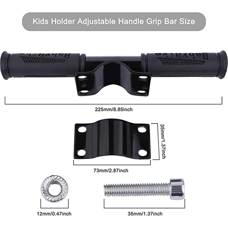 Adjustable Child Safety Handrail for Electric Scooters by HitMyNeed