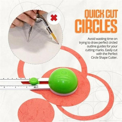 Adjustable Circle Paper Cutter with Ruler by HitMyNeed