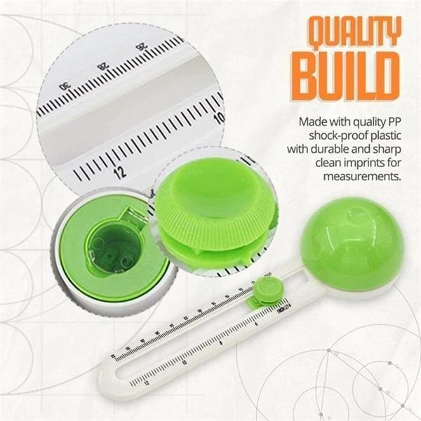 Adjustable Circle Paper Cutter with Ruler by HitMyNeed
