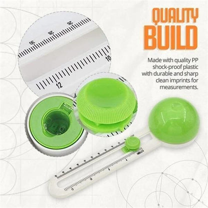 Adjustable Circle Paper Cutter with Ruler by HitMyNeed