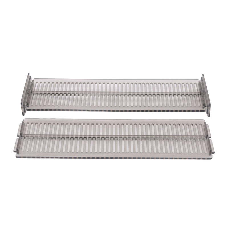 Adjustable Clear Drawer Dividers Organizer (2-Pack) by HitMyNeed