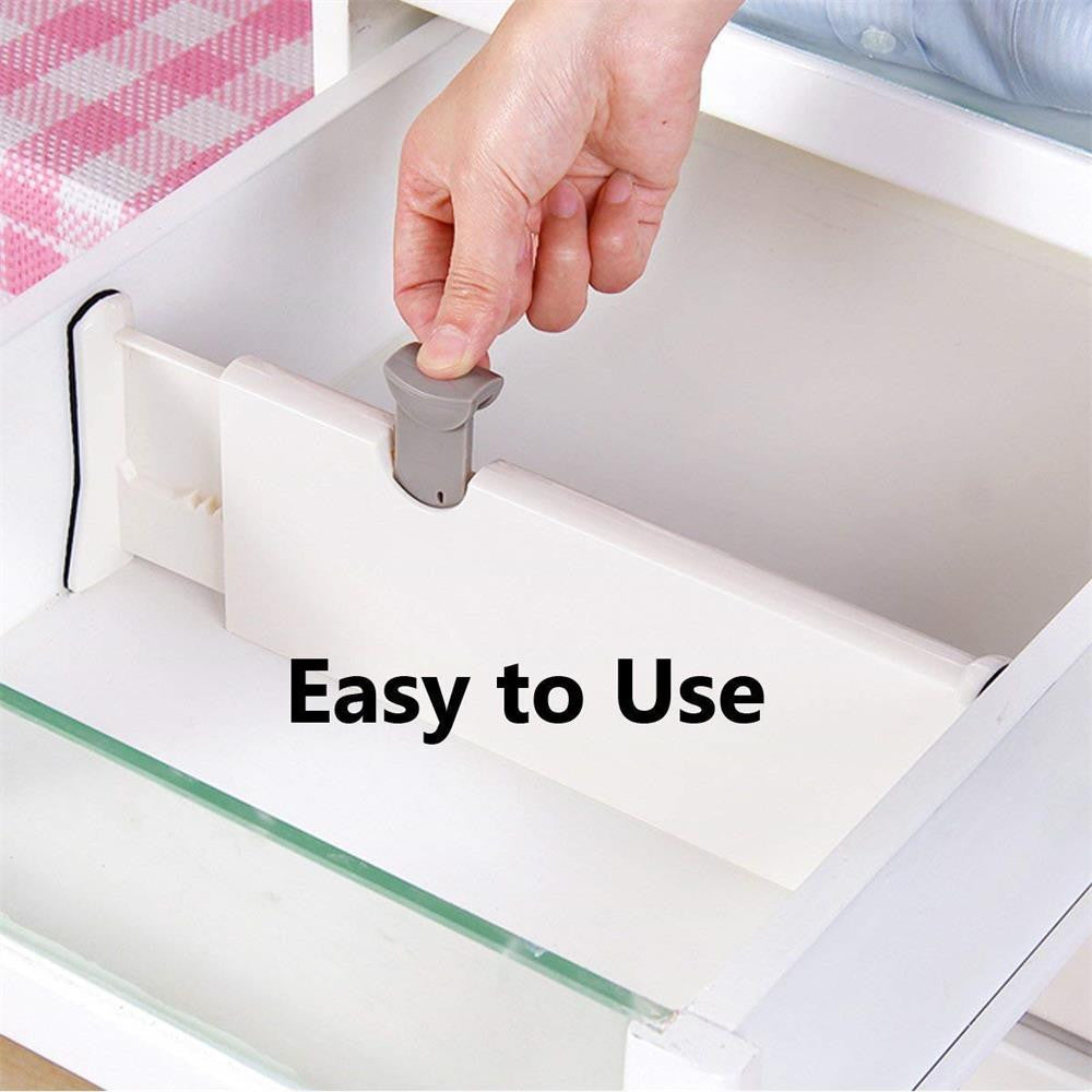 Adjustable Desk Drawer Organizer Divider by HitMyNeed