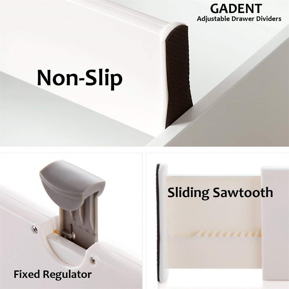 Adjustable Desk Drawer Organizer Divider by HitMyNeed