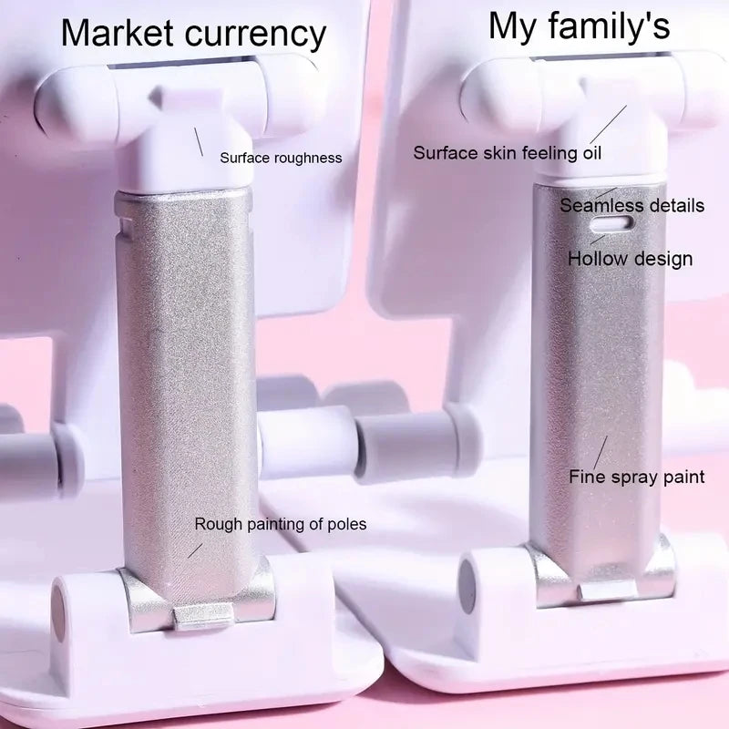 Adjustable Desktop Phone & Tablet Stand Holder by HitMyNeed