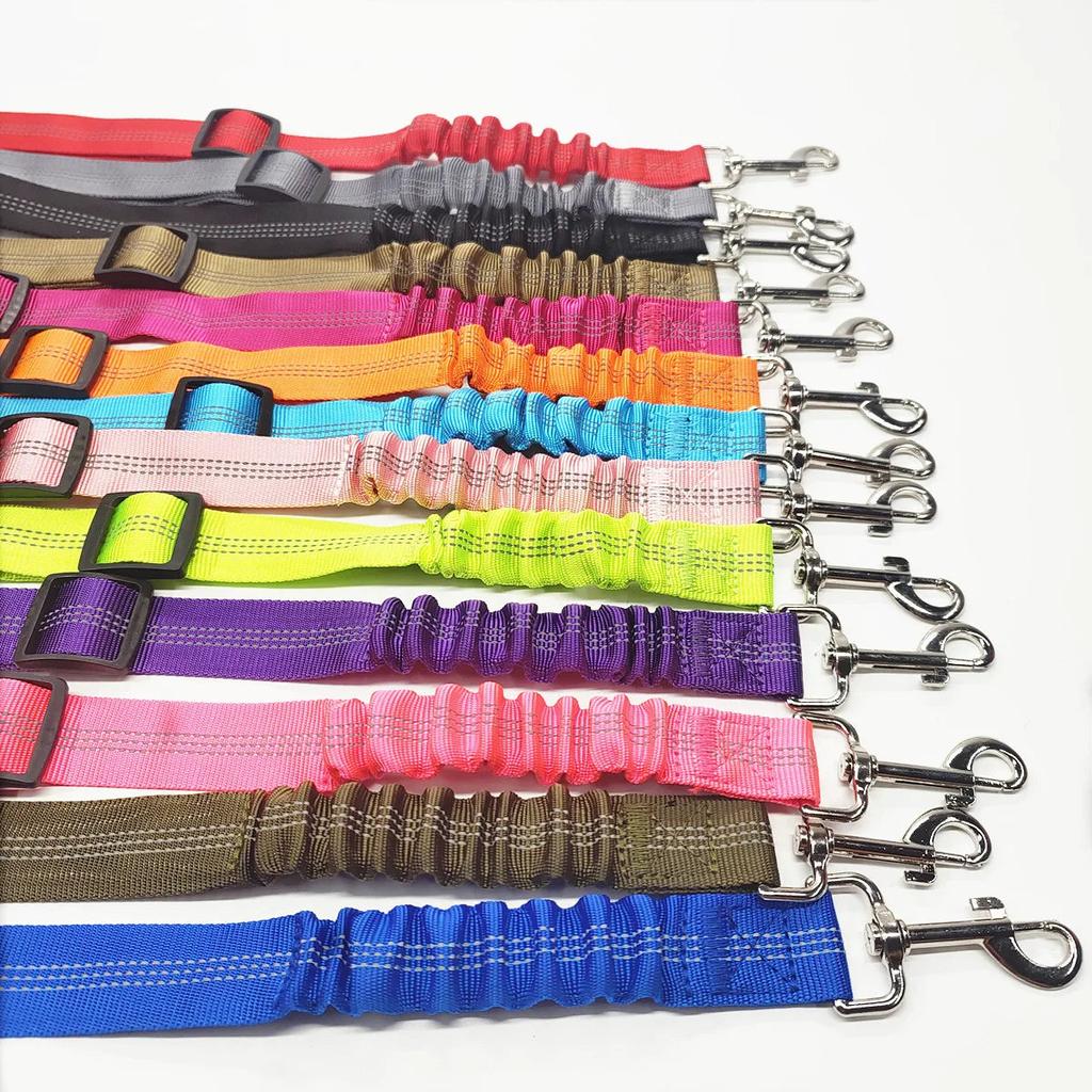 Adjustable Dog Car Safety Belt with Bungee by HitMyNeed