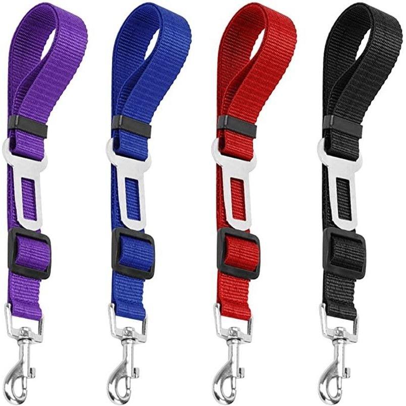 Adjustable Dog Car Seat Belt Safety Leash by HitMyNeed