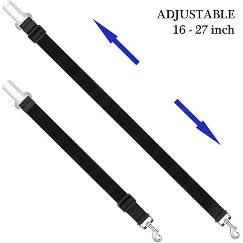 Adjustable Dog Car Seat Belt Safety Leash by HitMyNeed