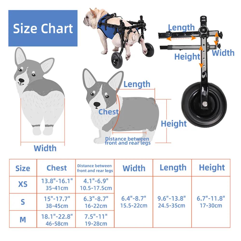 Adjustable Dog & Cat Hind Leg Wheelchair by HitMyNeed